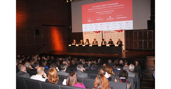 Imagen de la III Cumbre Político-Empresarial celebrada en Madrid, el 11 de febrero de 2015.
