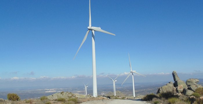 Parque eólico “Los Concejiles”, de la empresa Eólica Sorihuela, adquirida por Fenie Energía.