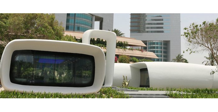 Oficina del futuro, en Dubai.