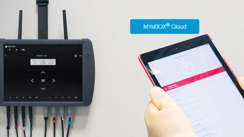 App MYeBOX® Cloud para control remoto del analizador.