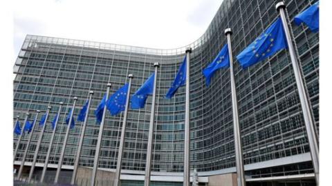 Edificio de la Comisión Europea en Bruselas (Bélgica).