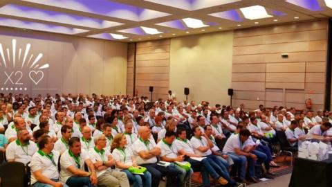 La convención en Valencia contó con más de 500 asistentes.