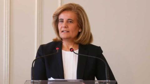 Fátima Báñez, ministra de Empleo y Seguridad Social.