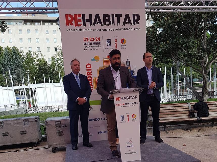 Raúl Calleja, director de Rehabitar Madrid, resaltó la importancia de un adecuado mantenimiento del hogar para lograr una mejor eficiencia energética y confort.