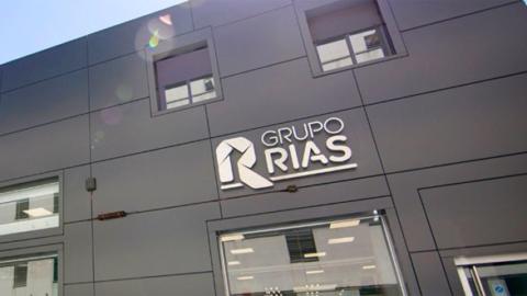 Exterior del edificio reformado de Grupo RIAS en Madrid.