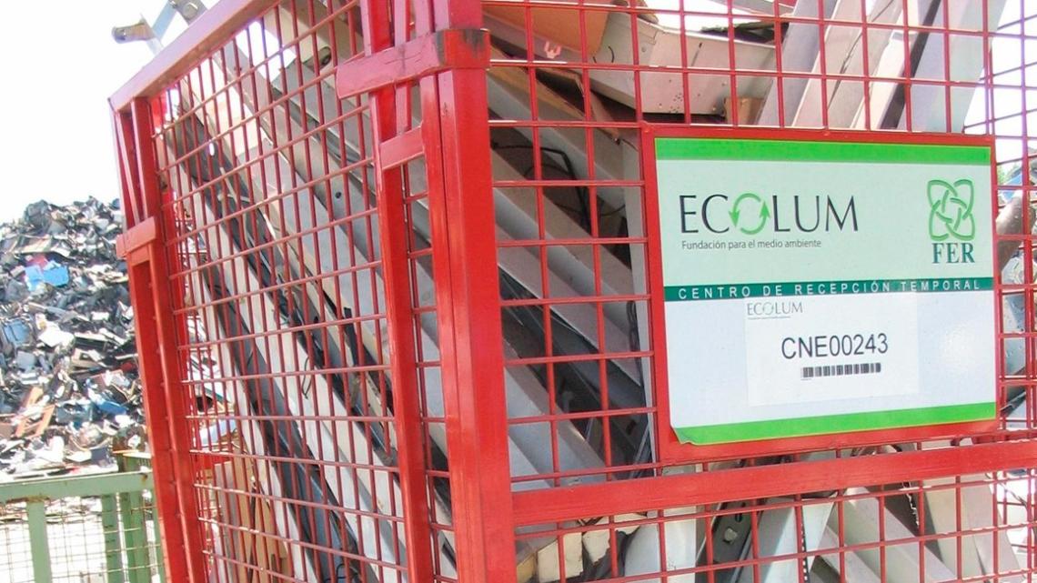 La Fundación Ecolum gestionó 1.425 toneladas de residuos de iluminación en 2017.