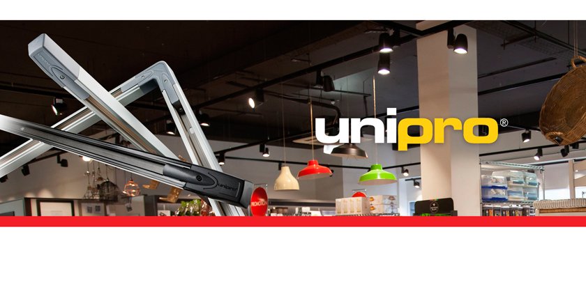 Unipro está especializada en carriles trifásicos, adaptadores y todos sus accesorios.