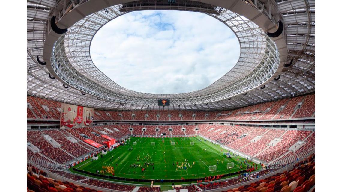 Estadio Luzhniki en Moscú (Rusia).