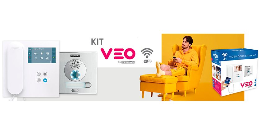 Videoportero CON Wi-Fi VEO Y VEO XS de Fermax 