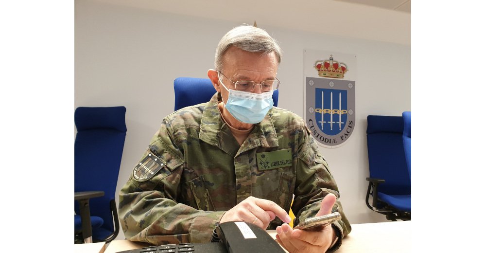 El jefe del Mando de Operaciones asegura que los militares no bajan la guardia frente al coronavirus y que mantienen todas las capacidades intactas.