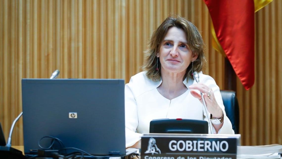 Teresa Ribera, vicepresidenta del Gobierno y ministra para la Transición Ecológica y el Reto Demográfico.