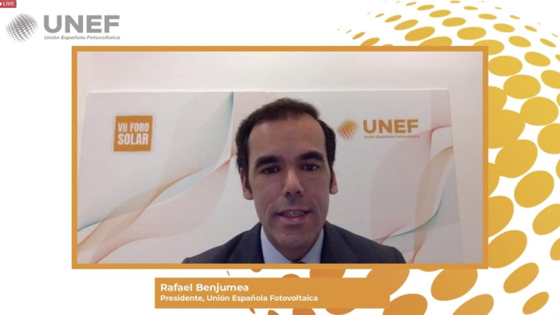 Rafael Benjumea, presidente de UNEF.
