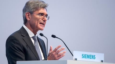Joe Kaeser, presidente y CEO de Siemens AG.