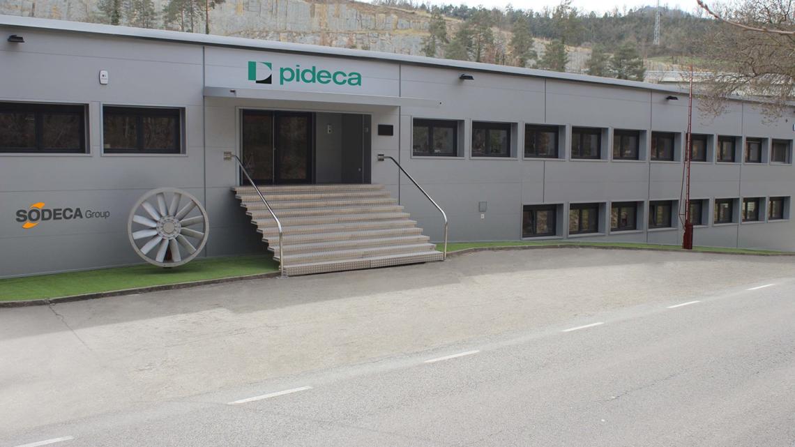 Las nuevas instalaciones de Pideca, ubicadas en Sant Quirze de Besora (Barcelona).