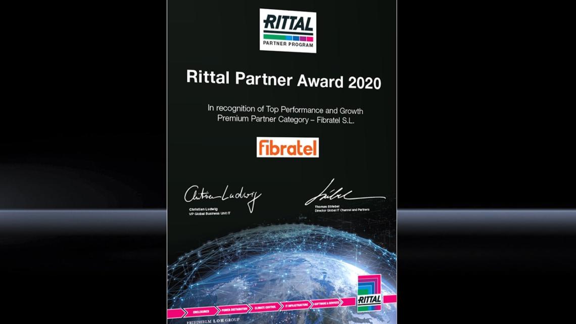 Rittal ha reconocido a Fibratel como el socio de mayor crecimiento de la zona EMEA.