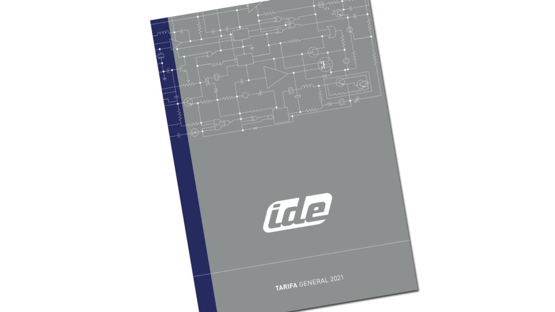 Portada de la tercera edición de la tarifa de IDE Electric.