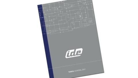 Portada de la tercera edición de la tarifa de IDE Electric.