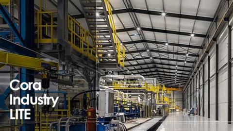 Cora Industry Lite está dirigido a fábricas y almacenes industriales.