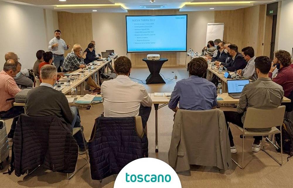 Reunión de la red de representantes de Toscano.