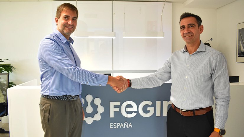 Jorge Ruiz-Olivares, gerente de Fegime España, y Juan Carlos Iglesias, nuevo International Digital Coordinator del grupo. Fotos: Fegime.