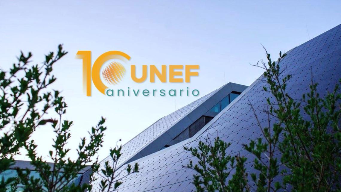 Imagen conmemorativa del décimo aniversario de UNEF.
