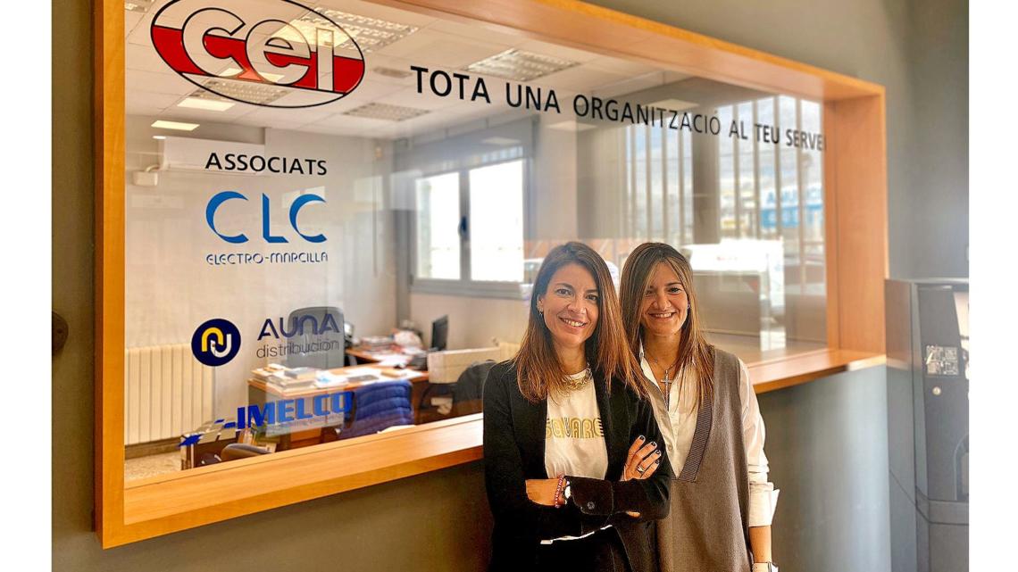 Cristina y Marina Quirós, las dos hermanas que dirigen Grup CEI.