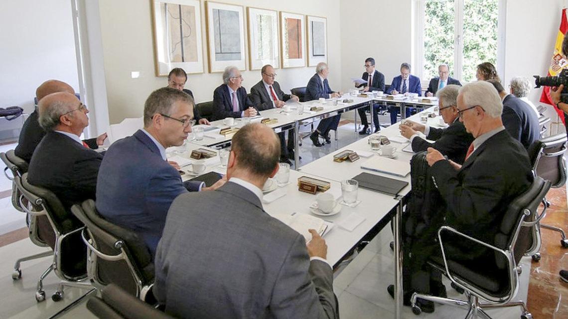 Integrantes del Consejo de Gobierno del Banco de España.