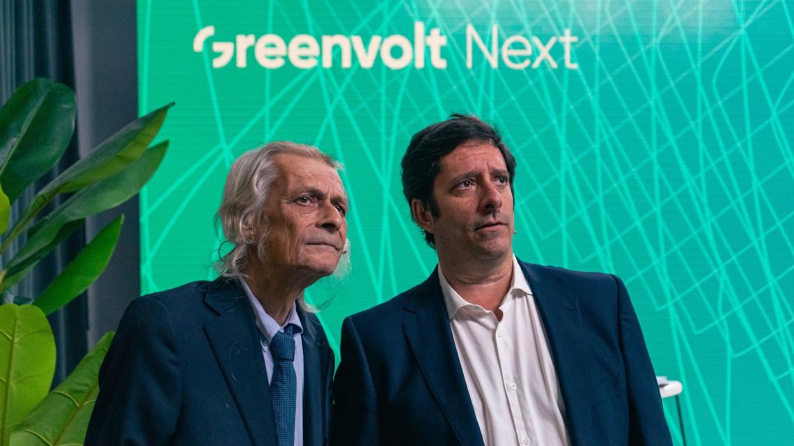 De izq. a derecha: Joao Manso Neto, CEO del Grupo Greenvolt, y Remigio Abad, CEO de Greenvolt Next España.