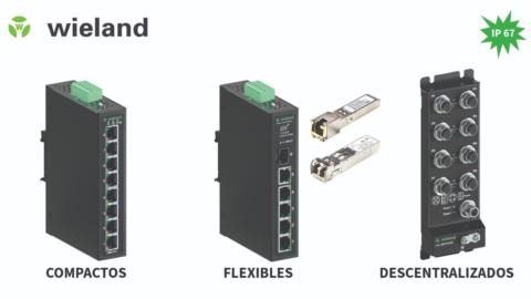 Wieland Electric ha incorporado nuevos modelos de switches industriales ethernet no gestionados.