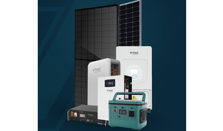 V-TAC ha incorporado a su oferta paneles solares, inversores y baterías, entre otras referencias.