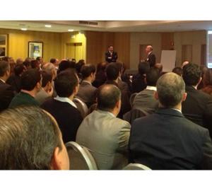 Reunión del Grupo Rexel en España, el pasado 26 de enero, en Leganés (Madrid).