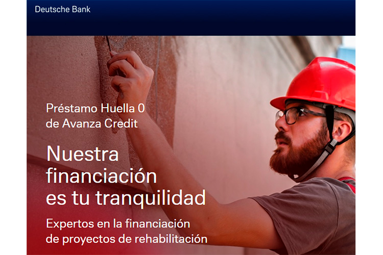 Deutsche Bank Avanza credit financiacion web