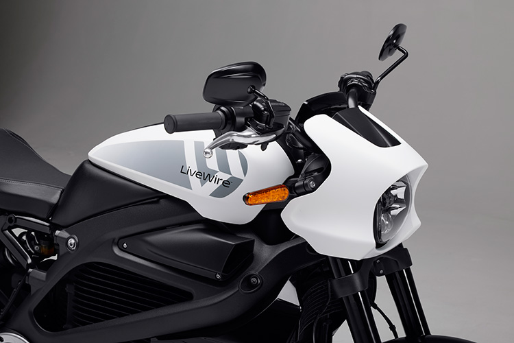 Harley Davidson moto electrica LiveWire detalle