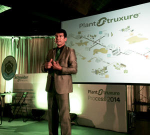 Joan Jordi Arnó,vicepresidente de Industry de Schneider Electric España, en el evento celebrado en Barcelona, el pasado 15 de mayo.