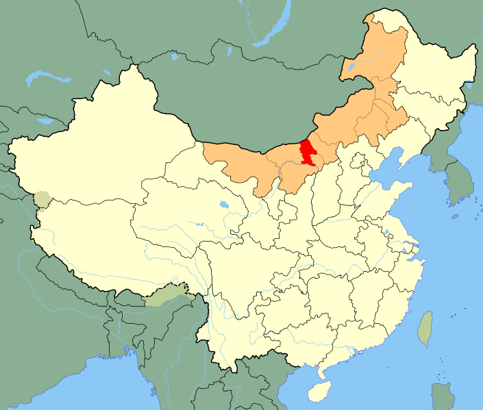 Mongolia interior (China), región con las mayores reservas de tierras raras.