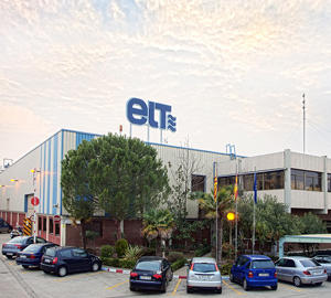 Vista parcial de la sede de ELT en Zaragoza.
