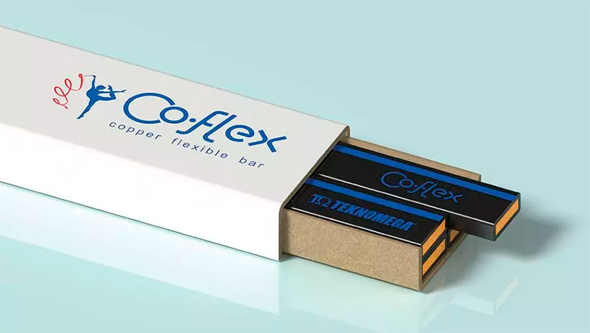Teknomega pletina flexible Coflex embalaje