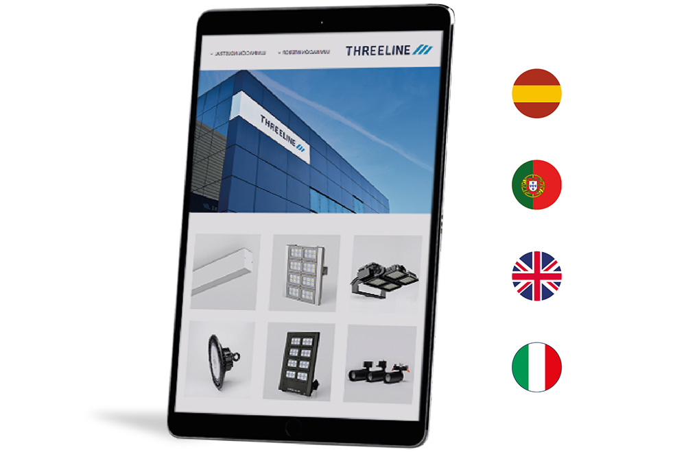 Threeline nueva pagina web movil