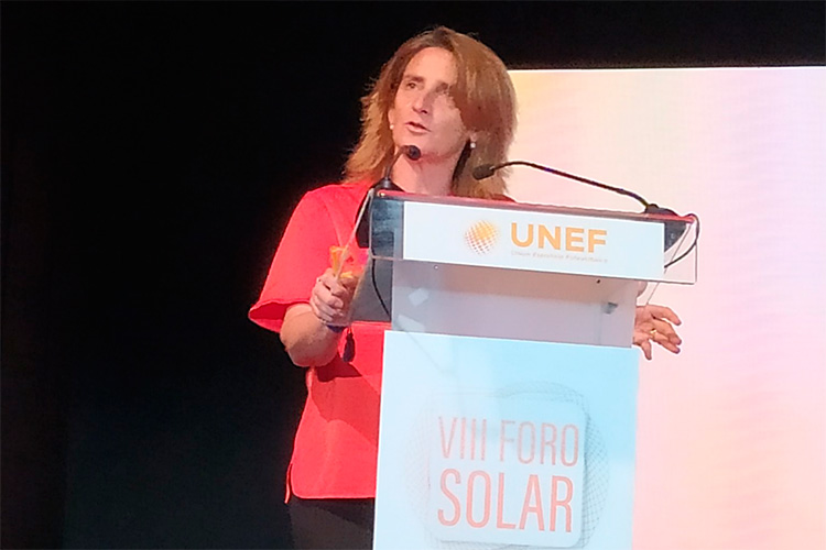 UNEF Foro Solar intervencion Teresa Ribera