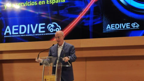 Presentación del Anuario de Movilidad Eléctrica de AEDIVE, Arturo Pérez de Lucia