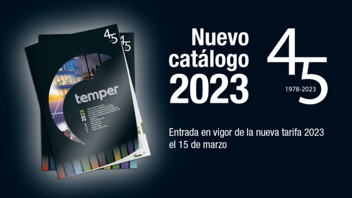 catálogo 2023 de Temper