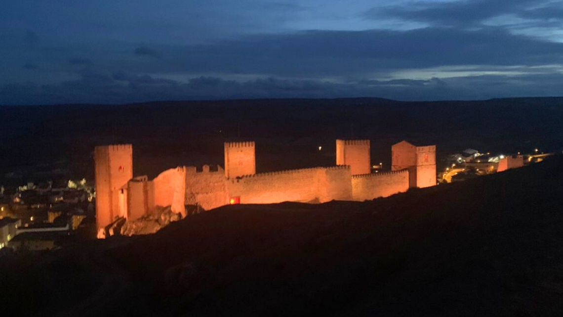 El Castillo de Molina de Aragón (Guadalajara).