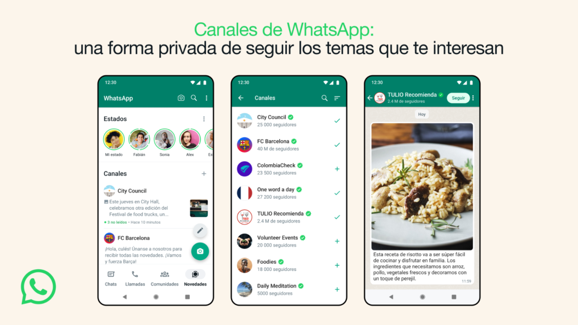 Canales de Whatsapp: la nueva herramienta para impulsar tu negocio.