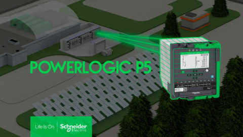 Schneider Electric gama control y medida de energía con la marca PowerLogic