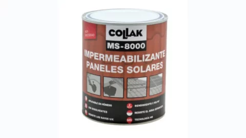 Collak presenta su nuevo impermeabilizante MS-8000 para la instalación de placas solares.