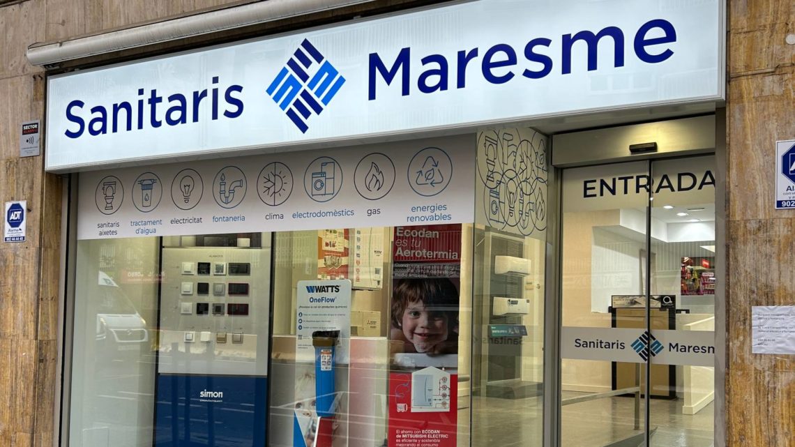 Sanitaris Maresme estrena un nuevo punto de venta en Barcelona.