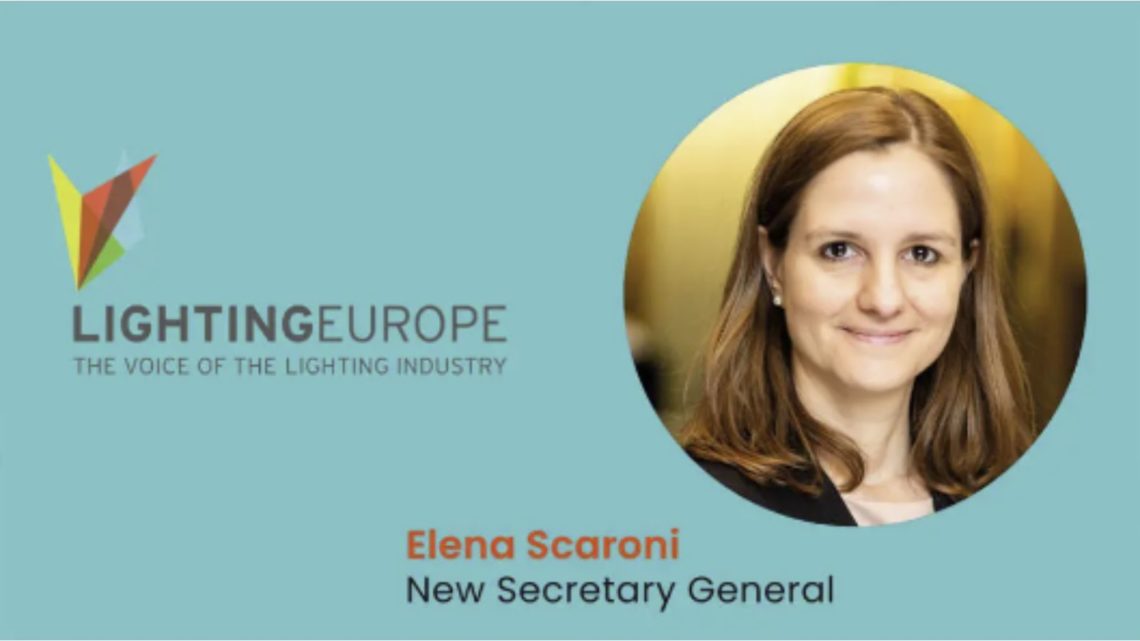Elena Scaroni, nueva secretaria general de Lighting Europe