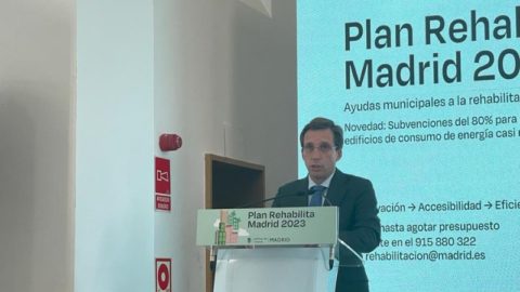 El alcalde de Madrid presenta Plan Rehabilita 2023