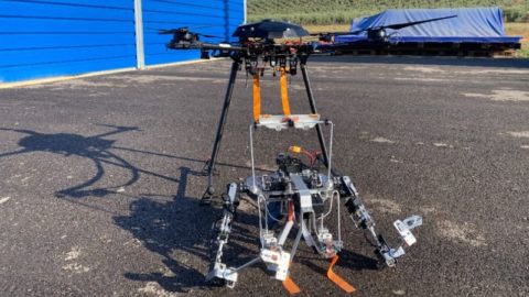 Robot aéreo con Inteligencia Artificial (IA) para supervisar las líneas eléctricas