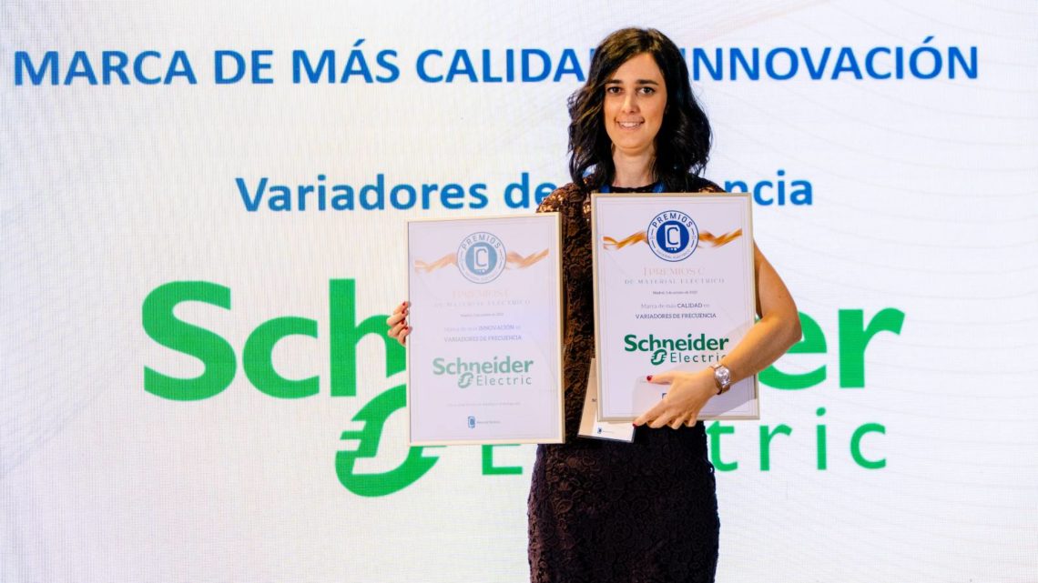 Schneider gana la categoría de variadores de frecuencia en los I Premios C de Material Eléctrico.